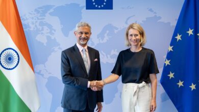 Photo of EAM Dr S Jaishankar, EU Discuss West Asia And Maritime Commerce