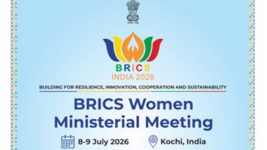 Photo of BRICS Women’s Ministerial Meeting Reviews Draft Resolution In Kochi