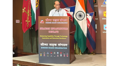 Photo of Defence Minister Rajnath Singh Highlights Role Of Advanced Infrastructure In Nation-Building
