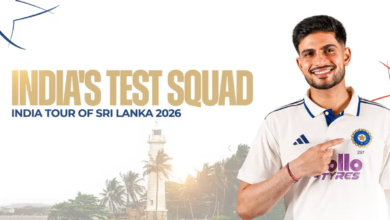Photo of India Announce 15-Member Squad For Sri Lanka Test Series