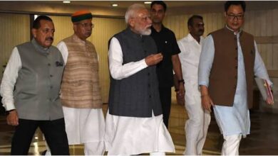 Photo of PM Modi Attends NDA Parliamentary Party’s Mangal Milan Meeting