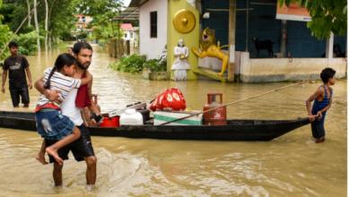 Photo of Flood Death Toll In Assam Rises To 47; Over 7.21 Lakh People Affected