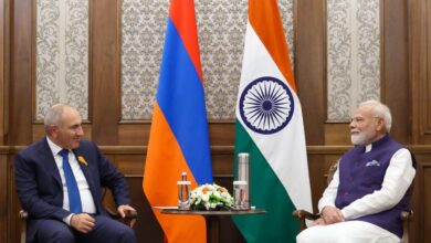 Photo of PM Modi Meets Armenia PM Nikol Pashinyan On SCO Summit Sidelines In Bishkek