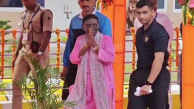 Photo of President Droupadi Murmu Offers Prayers At Dhabaleswar Temple In Odisha