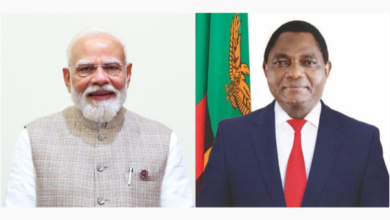 Photo of PM Modi Congratulates Hakainde Hichilema On Being Re-Elected As Zambia President