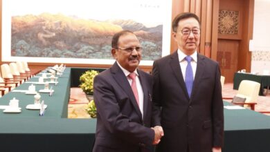 Photo of NSA Ajit Doval Calls On Vice President Of China, Han Zheng