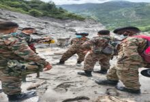 Photo of India-Nepal Teams Carry Out Search And Rescue Ops At Hydropower Tunnels In Chilime, Langtang