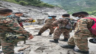 Photo of India-Nepal Teams Carry Out Search And Rescue Ops At Hydropower Tunnels In Chilime, Langtang