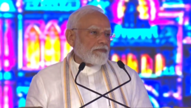 Photo of PM Modi Flags Off Freight And Passenger Train Services In Gujarat