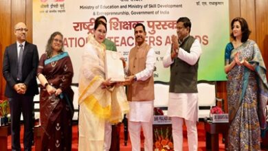 Photo of Education Minister Pralhad Joshi Interacts With The Recipients Of National Teachers Awards 2026