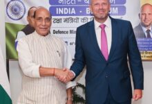 Photo of India, Belgium Share Warm & Long-Standing Relations Founded On Mutual Respect & Democratic Values: Defence Minister Rajnath Singh