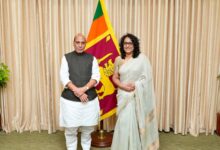 Photo of Defence Minister Rajnath Singh Meets Sri Lankan PM Dr Harini Amarasuriya In Colombo
