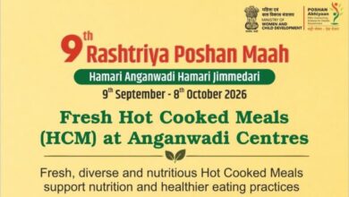 Photo of 9th Rashtriya Poshan Maah To Be Launched In Varanasi On Wednesday