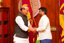 Photo of Defence Minister Rajnath Singh Meets Sri Lankan President Anura Kumara Dissanayake In Colombo