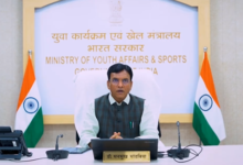 Photo of Union Minister Mansukh Mandaviya Congratulates Suchika Tariyal For Winning Bronze Medal At Asian Games 2026