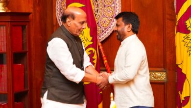 Photo of Defence Minister Rajnath Singh Meets Sri Lankan President Anura Kumara Dissanayake In Colombo