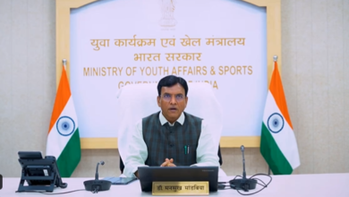 Photo of Union Minister Mansukh Mandaviya Congratulates Suchika Tariyal For Winning Bronze Medal At Asian Games 2026
