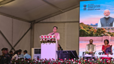 Photo of Union Minister Kiren Rijiju Calls Upon Citizens To Dedicate Themselves To Building Prosperous, Strong And Developed India
