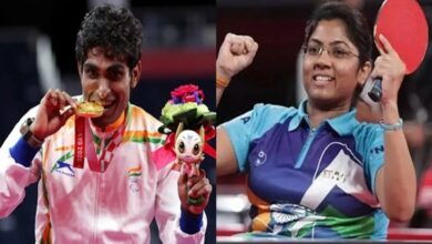 Photo of Pramod Bhagat And Bhavina Patel To Be Flag Bearers Of Indian Contingent For Asian Para Games
