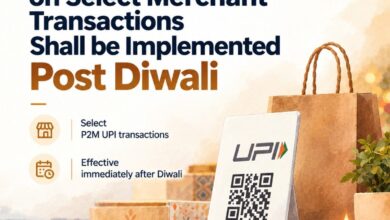 Photo of NPCI Postpones Implementation Of MDR On Select Person-To-Merchant UPI Transactions