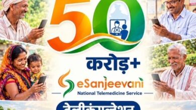 Photo of ESanjeevani Crosses 50 Crore Teleconsultations, Marking Milestone In India’s Digital Healthcare Initiative