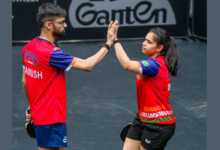 Photo of Manush Shah-Diya Chitale Create History; Become First Indian Mixed Doubles Pair To Reach WTT Grand Smash Semifinals