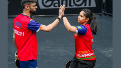Photo of Manush Shah-Diya Chitale Create History; Become First Indian Mixed Doubles Pair To Reach WTT Grand Smash Semifinals